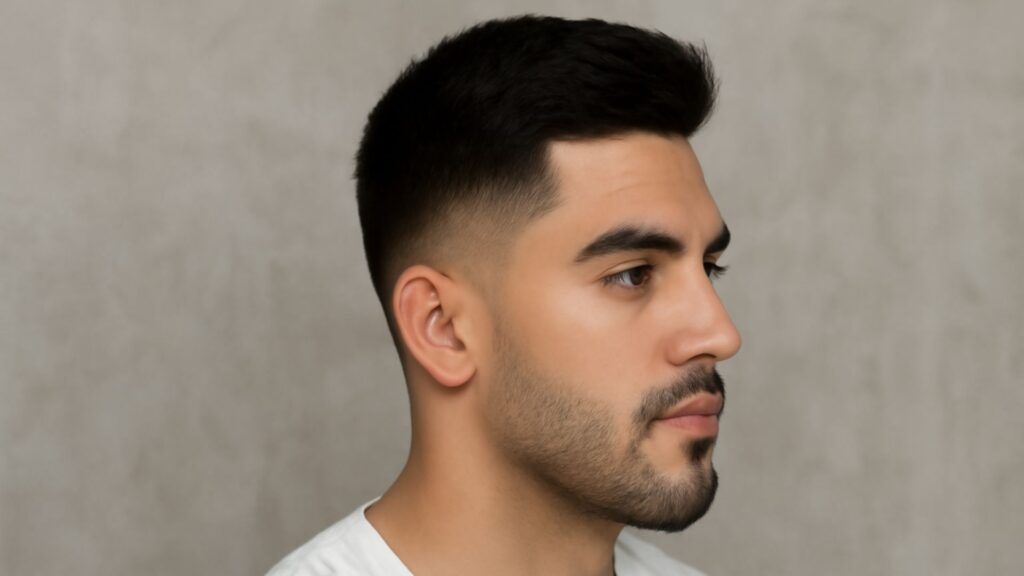 low taper fade haircut