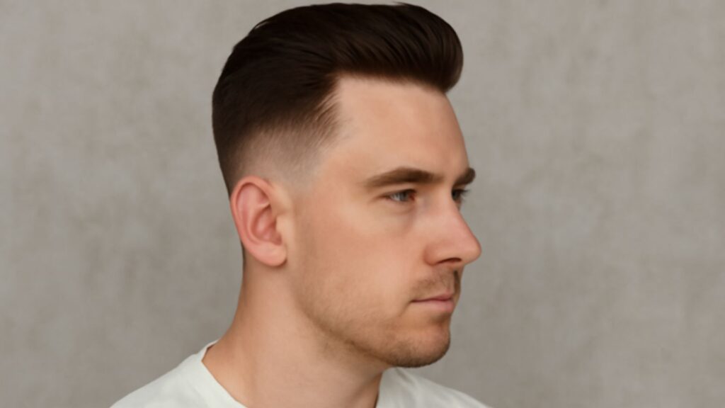 low taper fade haircut