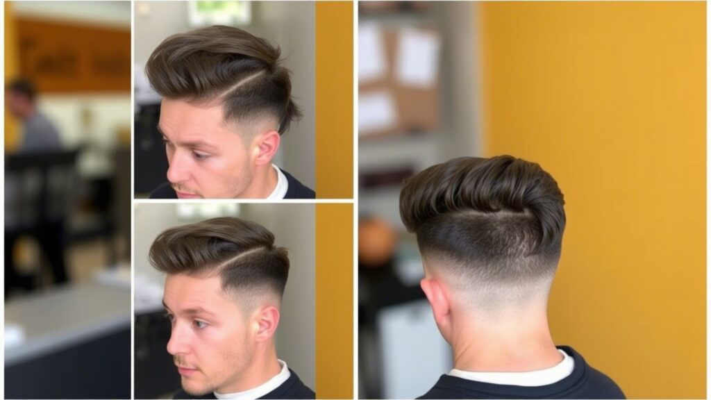 low taper fade haircut