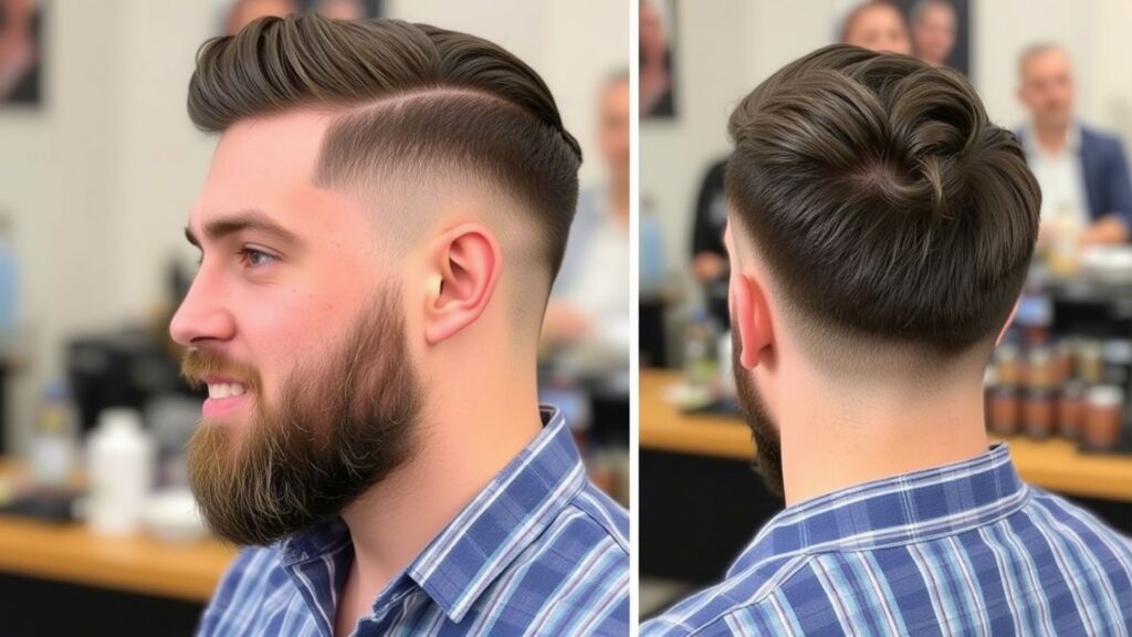 low taper fade haircut