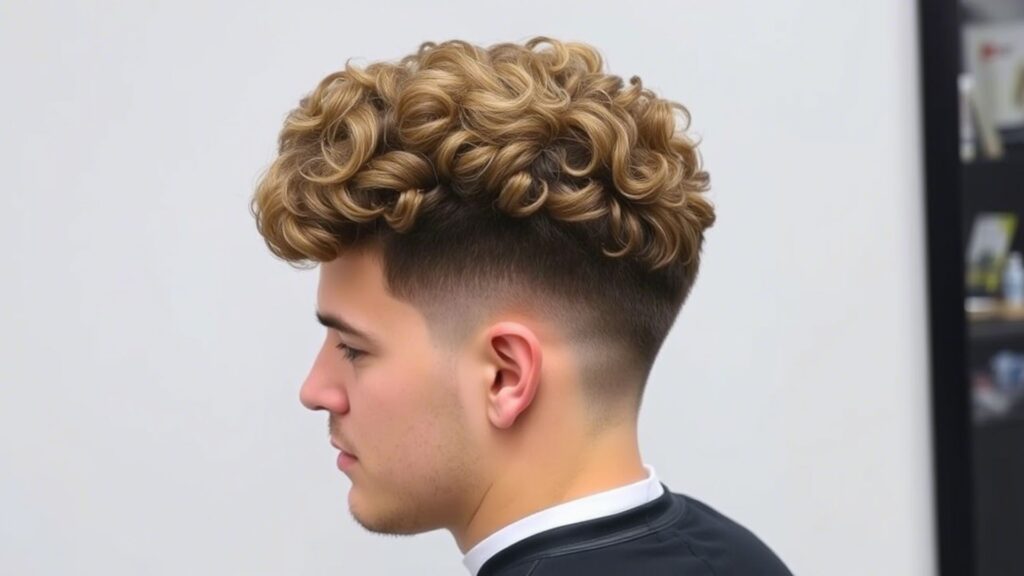 low taper fade haircut