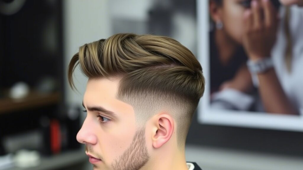 low taper fade haircut