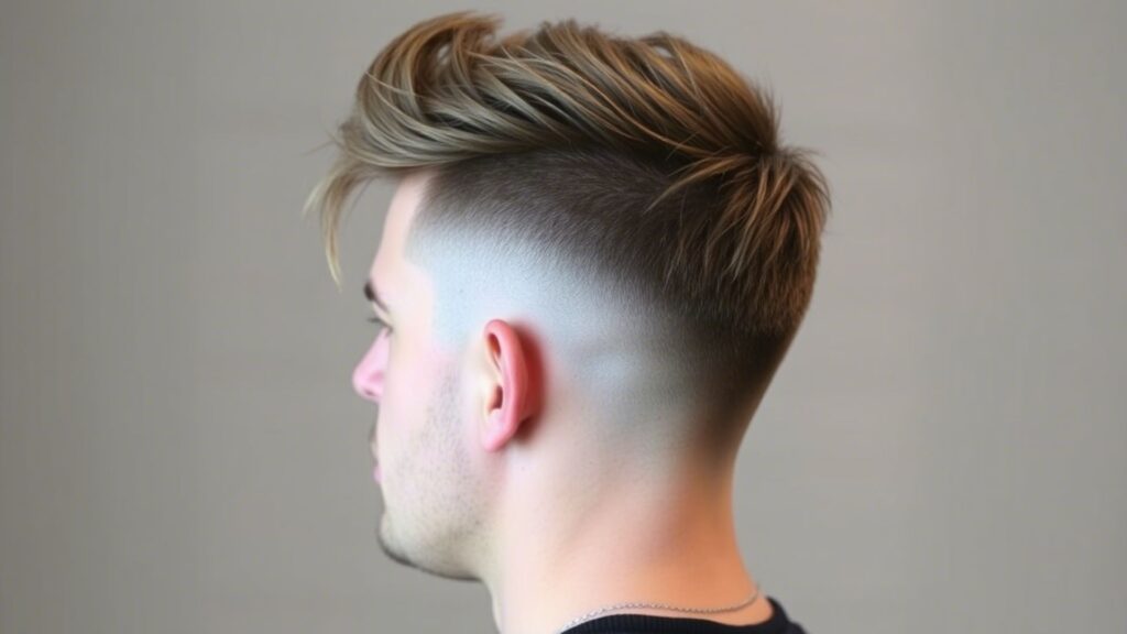 low taper fade haircut