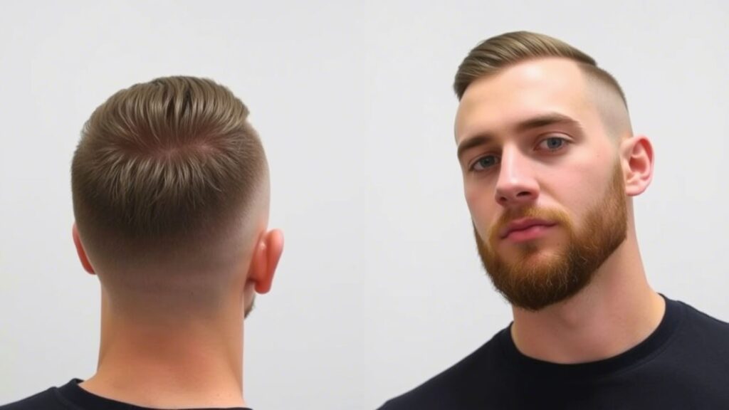 low taper fade haircut
