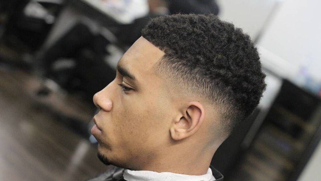 low taper fade haircut