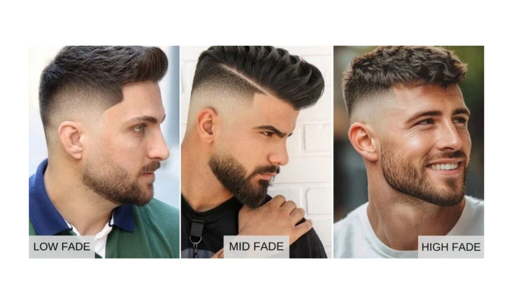 low fade vs mid fade vs high fade