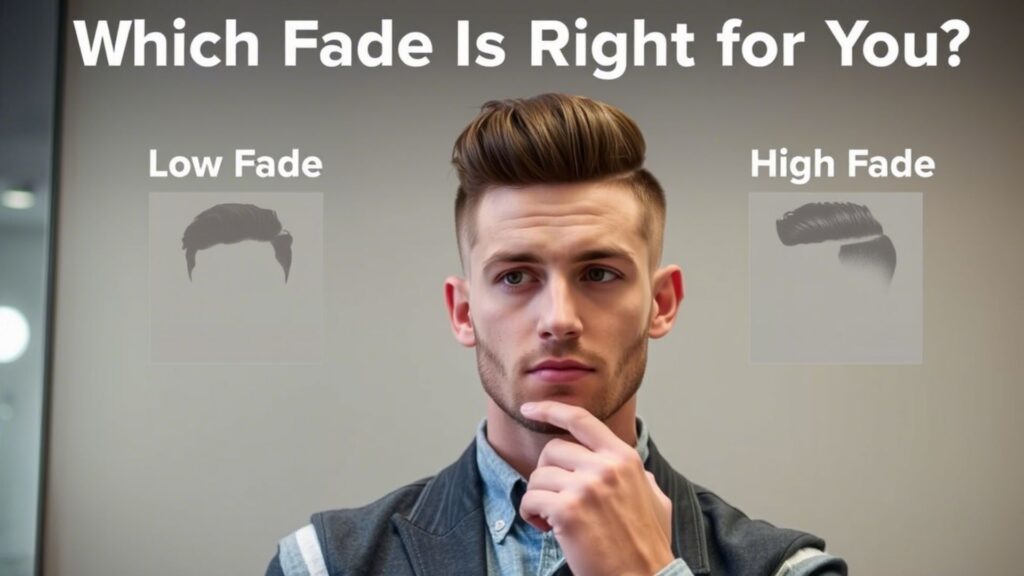 low fade vs mid fade vs high fade