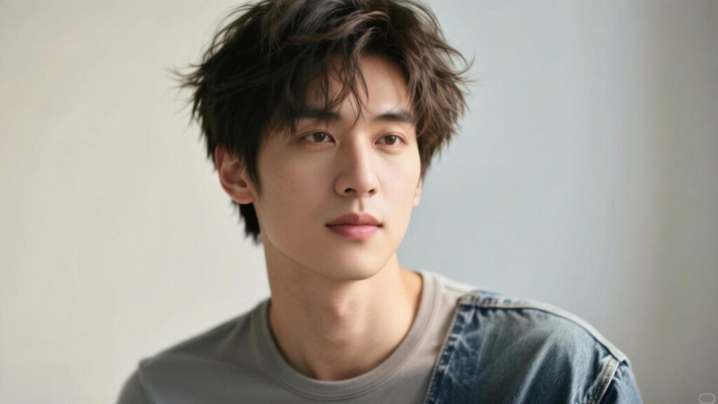 messy hairstyles for men