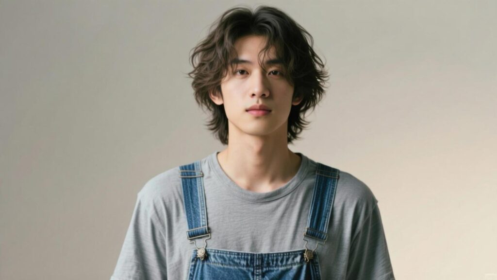 messy hairstyles for men