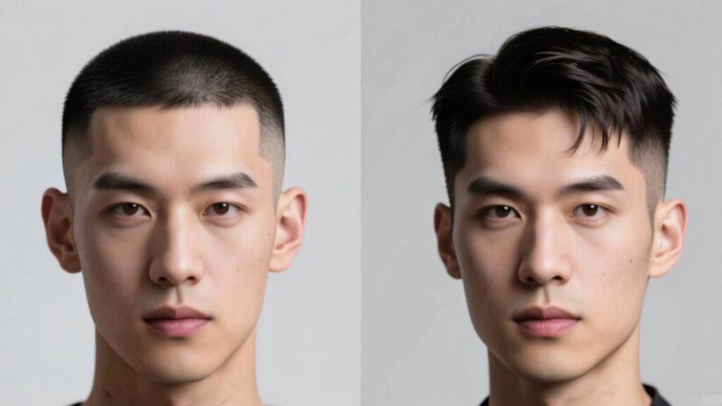 buzz cut vs crew cut