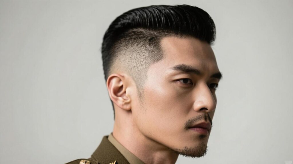 haircuts for men with big foreheads